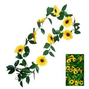 2m 8 Sunflower Garland