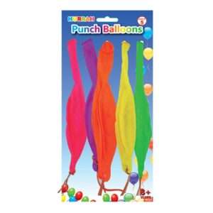 5PK PUNCH BALLOONS