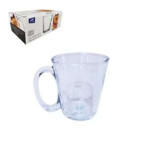 6pcs Glass Cup 300ml (8x10cm)