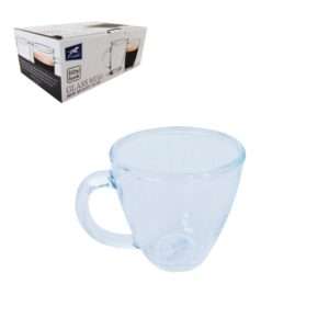 6pcs Glass Cup 310ml (9x10.5cm)