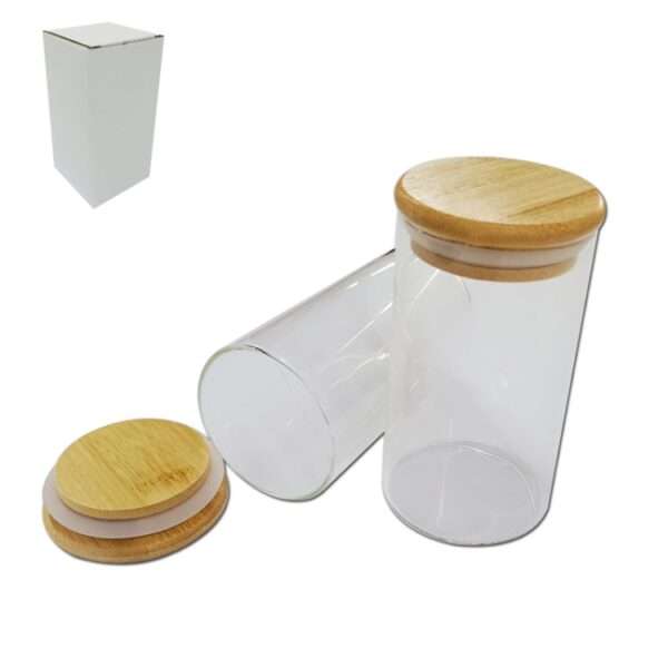 Airtight Glass Jar 350ml 6.5x12cm