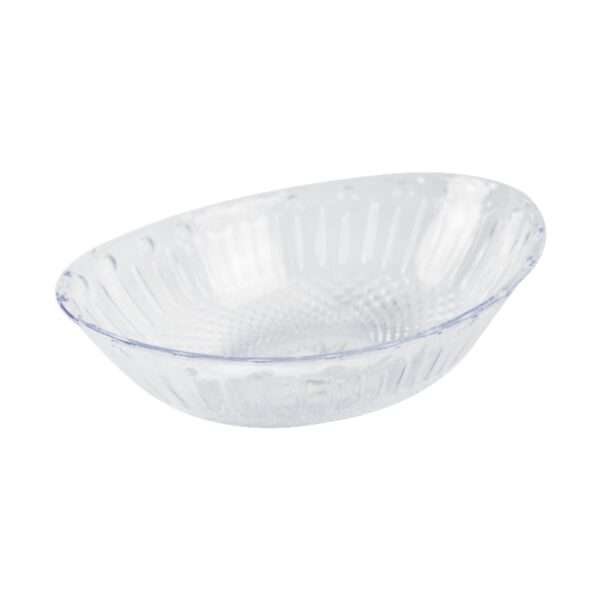 Clear Round Fruit Bowl