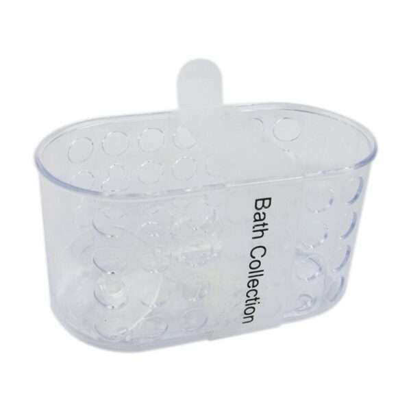 Clear Suction Shower Basket