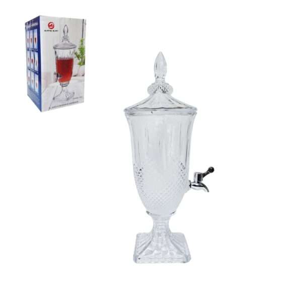 Glass Drink Dispenser 2L