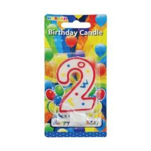 HB Number Candle 2