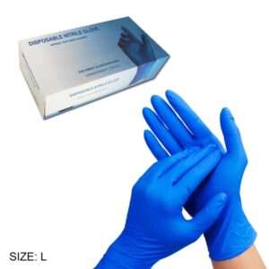 Nitrile Disposable Gloves 100pk L