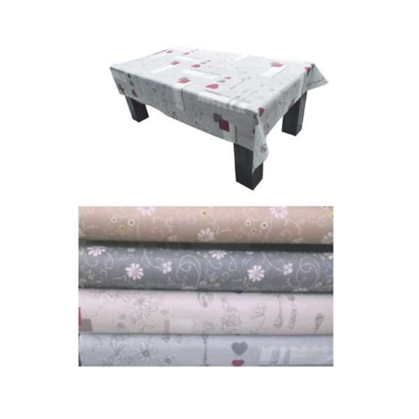 PVC Floral Table Cloth 1.37*20m