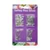 Saftey Pins Silver 100pk