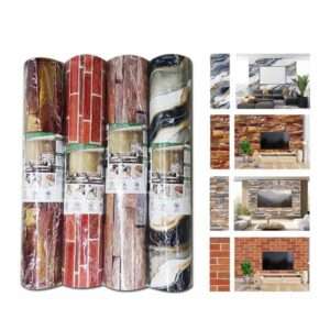 Self Adhesive Wallpaper Tile 60cmx3m