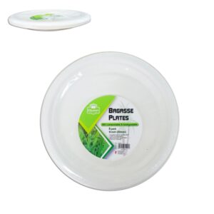 10inch Bagasse Plate 8pk