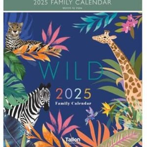 2025 Calendar Square Wild and Best Life