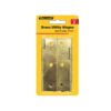 2PC Brass Hinges 3''