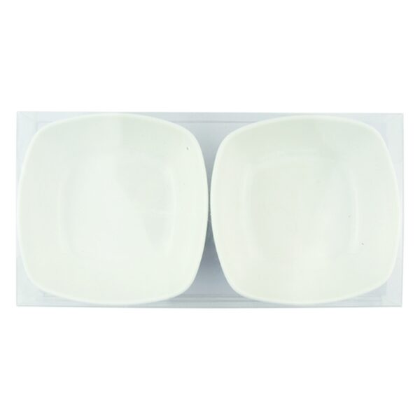 2pk Sauce/Nuts Bowls 10cm - Rectangle