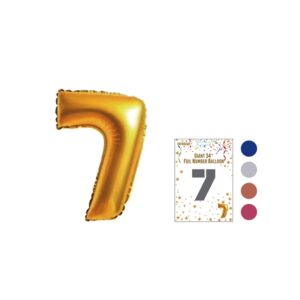 32" Giant Foil Number 7 Balloon