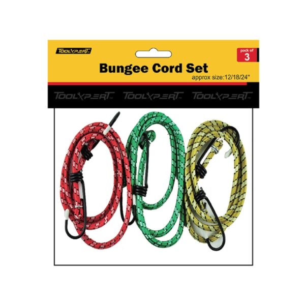 3pk 12/18/24"Bungee Cord Set