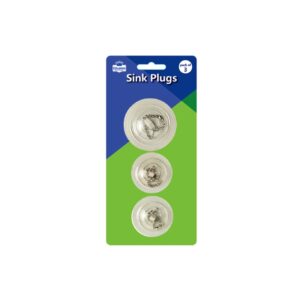 3pk Sink Plugs