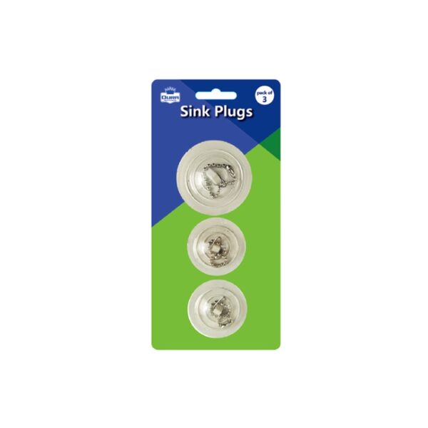 3pk Sink Plugs