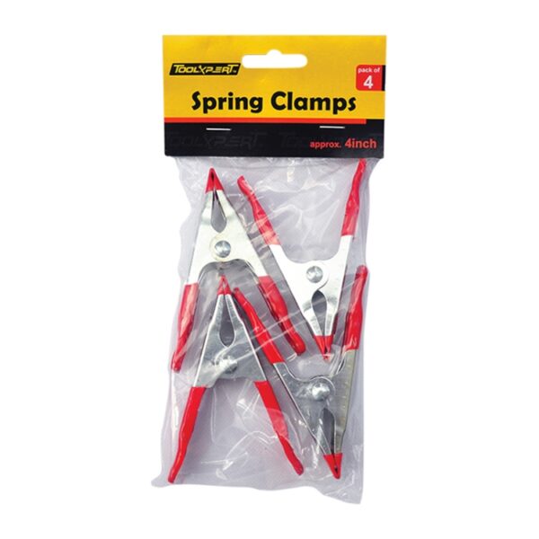 4PC 4'' SPRING CLAMP SET