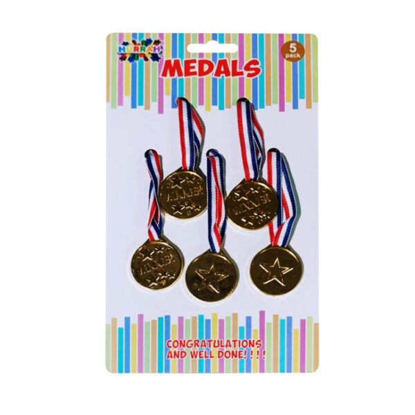 5PC MEDALS