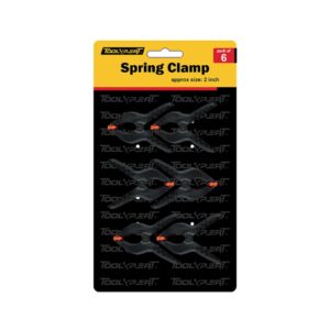 6pk 2" Spring Clamp