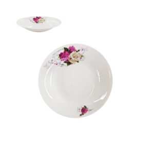 8inch Floral Soup Plate