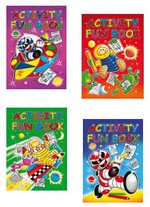 A4 Activity Fun Book 4 Titles 40 Pages