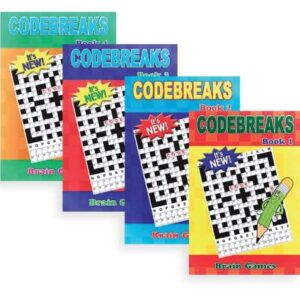 A5 Codebreaker Book 4 Titles 144 Pages