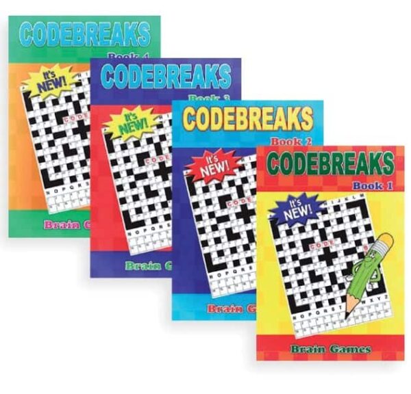 A5 Codebreaker Book 4 Titles 144 Pages