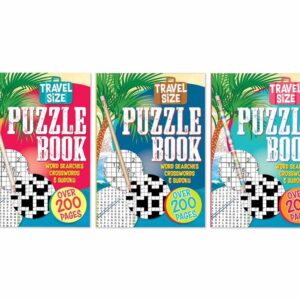 A5 Travel Puzzle Book Assorted Designs