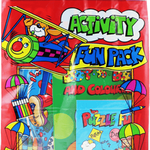 Activity Carry Pack Colouring/Activity Books & Coloured Pencils