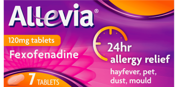 Allevia Allergy Relief Tablets 120mg 7's