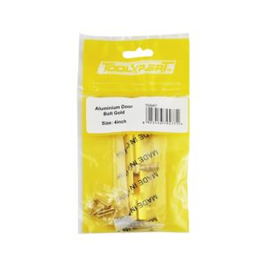 Aluminium Door Bolt Gold 4inch