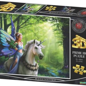 Anne Stokes Realm Of Enchantment 500 Piece Jigsaw Puzzle