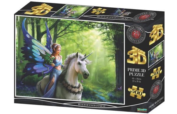 Anne Stokes Realm Of Enchantment 500 Piece Jigsaw Puzzle