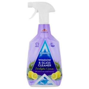 Astonish Window & Glass Cleaner Spray Eucalyptus & Lemon 750ml