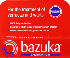 Bazuka Verruca Treatment Gel 6g