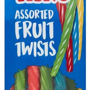 Bebeto Assorted Fruit Twists 220g