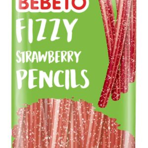 Bebeto Fizzy Strawberry Pencils 220g