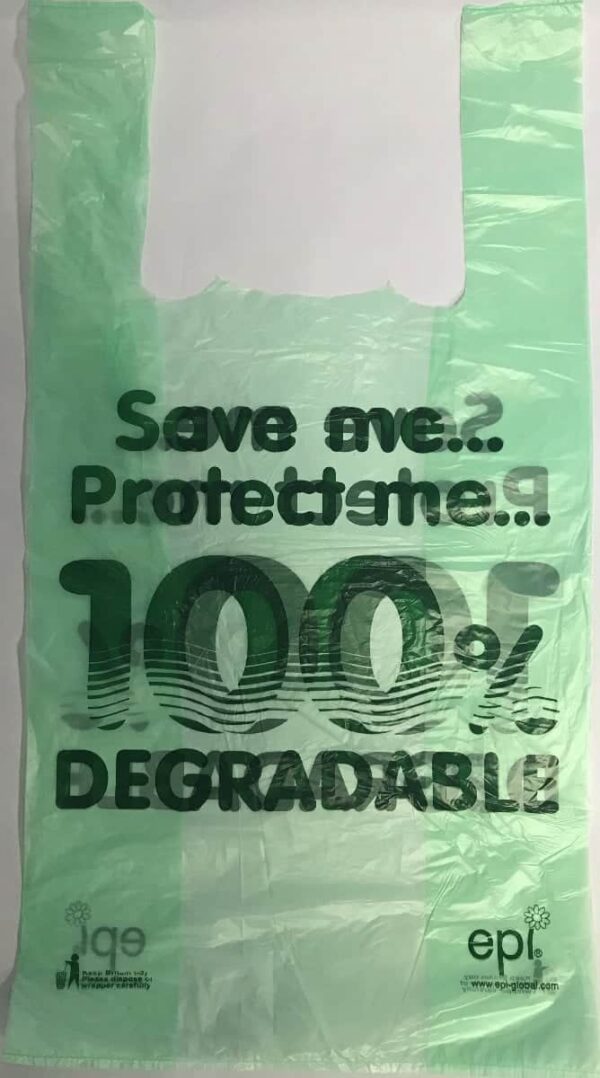 Biodegradable Carrier Bags 12"x19"x23"