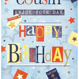 Birthday Card Cousin - Text