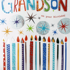 Birthday Card Grandson