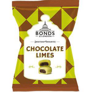 Bonds Sweetshop Favourites Chocolate Limes 120g