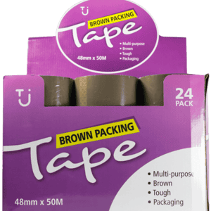 Brown Packaging Tape 48mm x 50m CDU