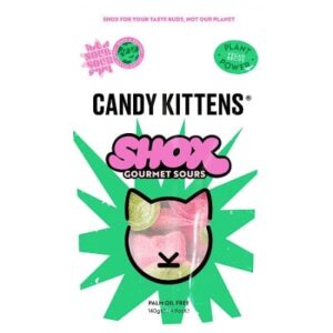 Candy Kittens Shox Strawberry & Apple 140g