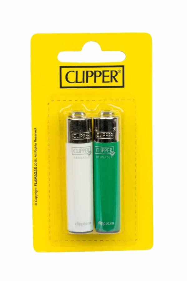 Clipper CP22 Micro Lighter Twin Pack Clip Strip