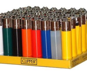 Clipper Lighters Assorted Colours Child Resistant