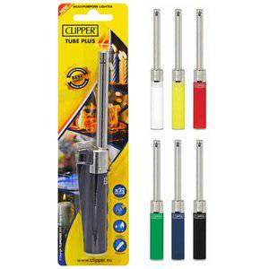 Clipper Multipurpose Tube Lighter Assorted Colours