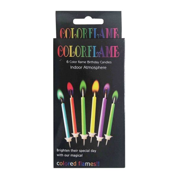 Colour Candle 6pk