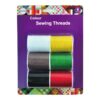 Colour Sewing Thread 6pk