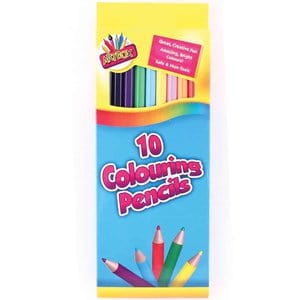 Coloured Pencils 10's Full Length